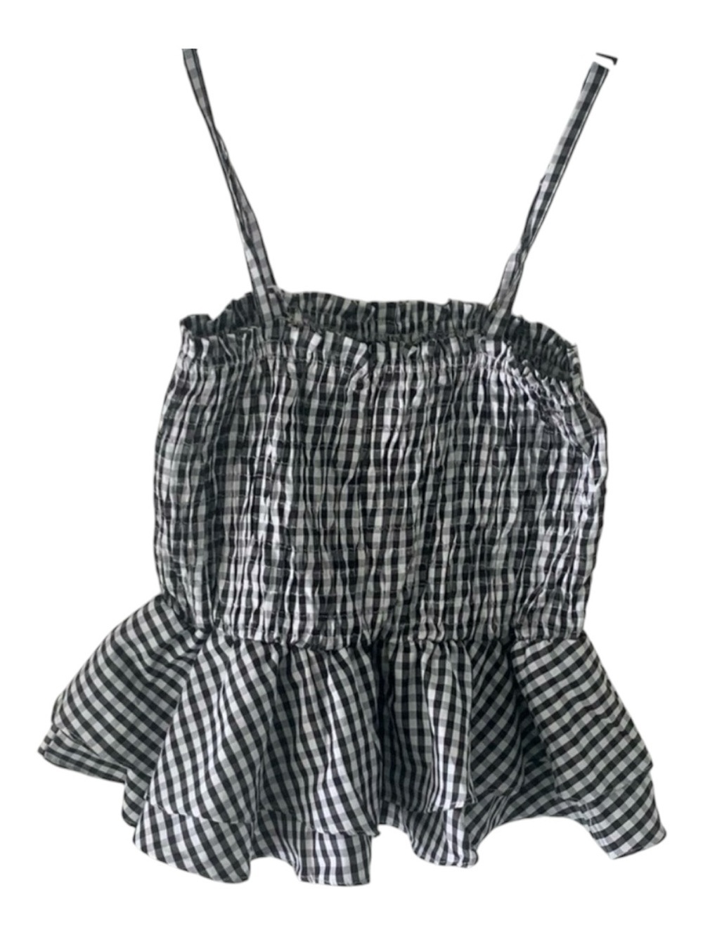 Style House Girls Tank Tops White Black Gray Size S